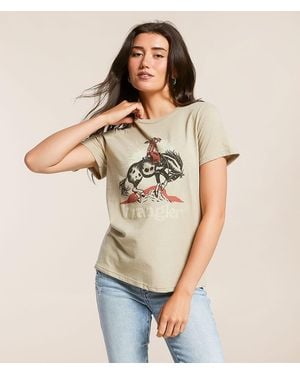 Wrangler Bucking Horse T-Shirt - Natural