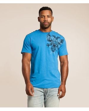 Affliction George T-Shirt - Blue