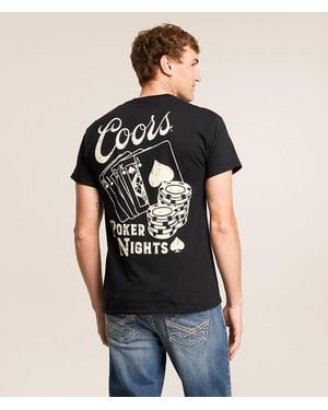 American Needle Coors Poker Nights T-Shirt - Black