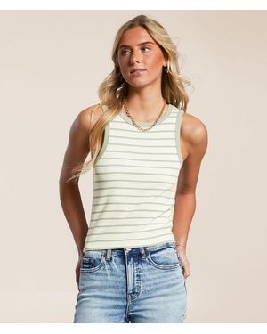 Z Supply Hadley Striped Tank Top - Blue