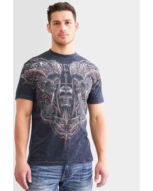 Affliction Cybordial T-Shirt - Blue