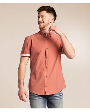 J.B. Holt Athletic Performance Stretch Shirt - Orange