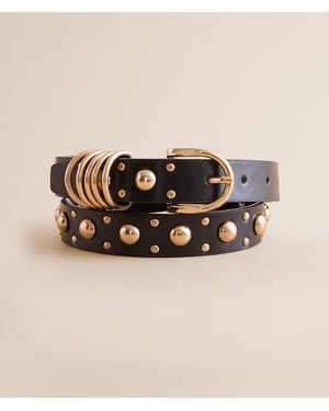 BKE Studded Belt - Black