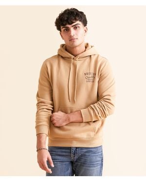 Brixton Hubal Hooded Sweatshirt - Natural