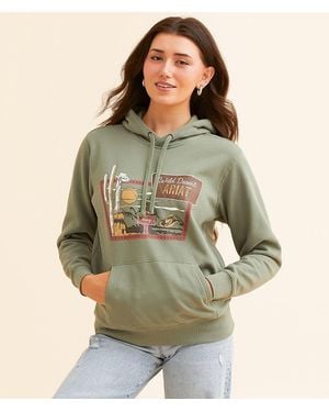 Ariat Route 66 Hooded Sweatshirt - Green