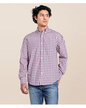 Fieldstone Knox Plaid Shirt - Purple