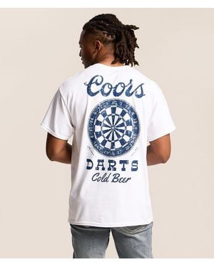 American Needle Coors Darts T-Shirt - White