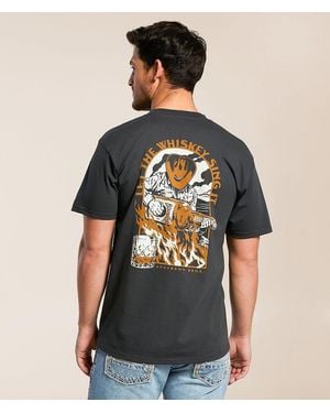 Anderson Bros Let The Whiskey Sing T-Shirt - Black