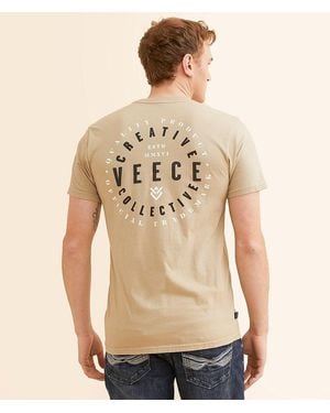 Veece Wheelhouse T-Shirt - Natural