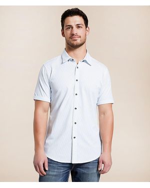 J.B. Holt Knit Standard Performance Stretch Shirt - White