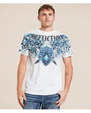 Affliction Caustic Ember T-Shirt - Blue