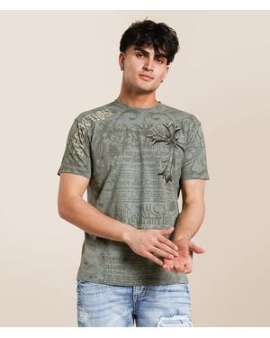 Affliction Rising Passage T-Shirt - Gray