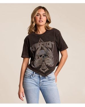 Affliction American Customs Hollow Point Hanky T-Shirt - Black