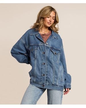 Levi's Premium Xl Denim Trucker Jacket - Blue