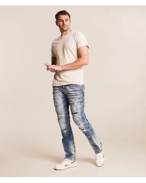 Rock Revival Lukas Slim Straight Stretch Jean - Blue