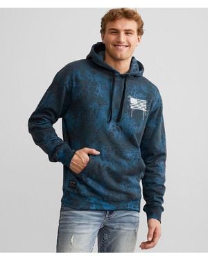 Howitzer Swear Hooded Sweatshirt - Blue