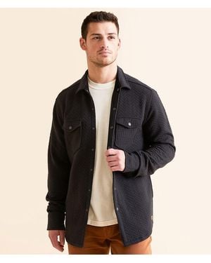 Outpost Makers Athletic Herringbone Shirt - Black
