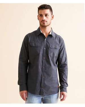 Outpost Makers Marled Shirt - Blue