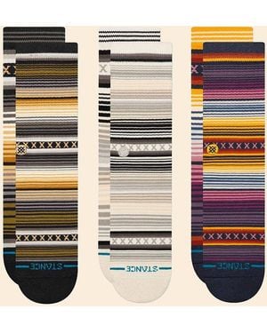 Stance 3 Pack Curren Socks - Multicolor