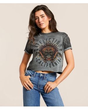 Affliction American Customs Ancient Rumble T-Shirt - Gray