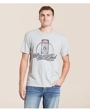 Brixton Coors Light Caster T-Shirt - Blue