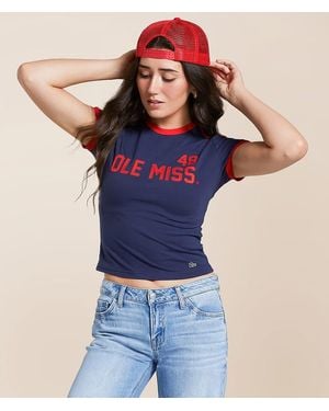 Hype and Vice Ole Miss Rebels Baby T-Shirt - Blue