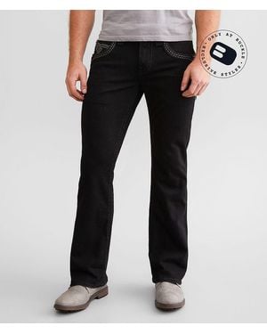 Rock Revival Richie Slim Boot Stretch Jean - Black