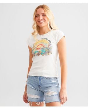 Z Supply Guru Cheeky T-Shirt - White