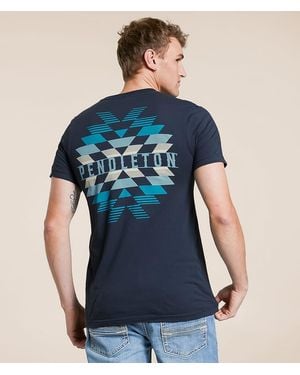 Pendleton Tumalo Ridge T-Shirt - Blue