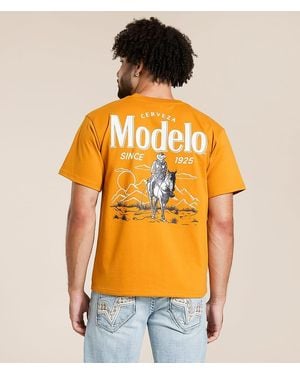 Changes Modelo Cowboy Desert T-Shirt - Orange