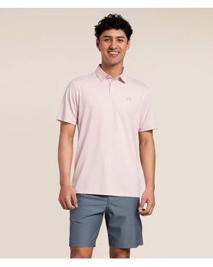 Funk Lagoon Striped Polo - Red