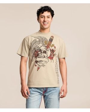 Affliction Obsidian Strike T-Shirt - Natural