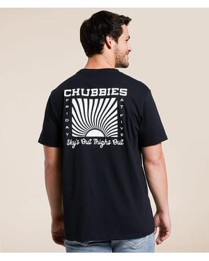 Chubbies The Five Thighs T-Shirt - Black