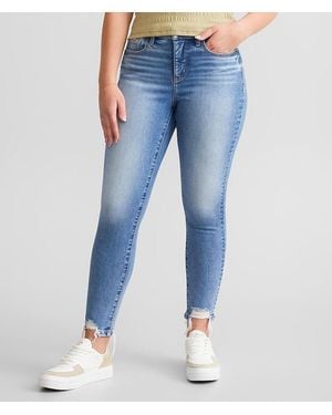 BKE Gabby Ankle Skinny Stretch Jean - Blue