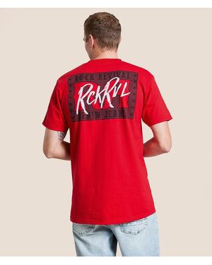 Rock Revival Ledger T-Shirt - Red
