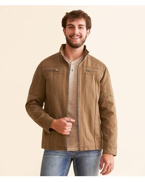 BKE Antique Washed Jacket - Brown