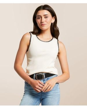 Z Supply Social Tank Top - White