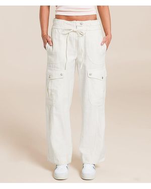 Free People Park Ave Cargo Pant - Natural