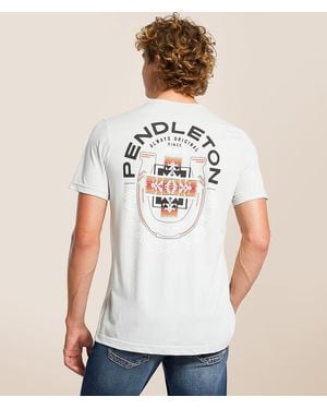 Pendleton Chief Joseph Horseshoe T-Shirt - White