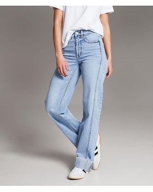BKE Billie Wide Leg Stretch Jean - Blue
