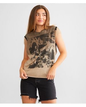 American Highway Music Festival Tank Top - Natural