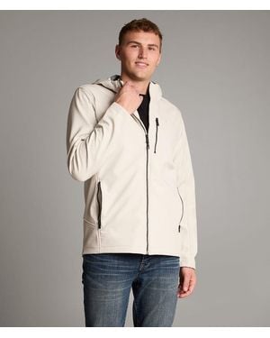 Maven Co-op Heat Softshell Hooded Jacket - Natural