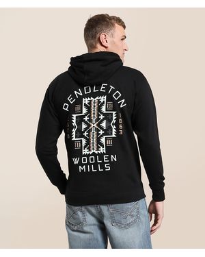 Pendleton Spider Rock Hooded Sweatshirt - Black