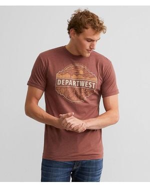 Departwest Desert Life T-Shirt - Brown