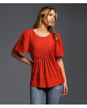 Buckle Black Refined Edit - Red