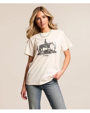 Wrangler Cowboy T-Shirt - Natural