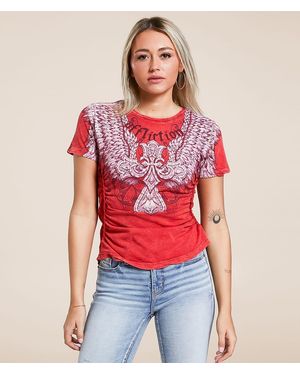 Affliction Kingdom T-Shirt - Red