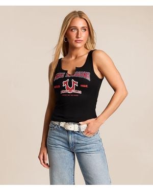 TRUE RELIGION Heritage Tank Top - Blue