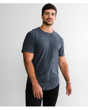 Nova Industries Destructed T-Shirt - Blue