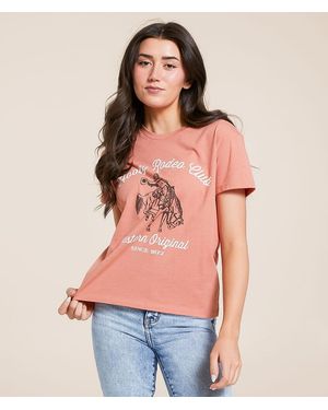 Hooey Rodeo Club T-Shirt - Red
